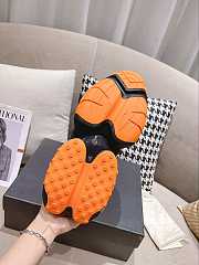 Balmain Unicorn Low-Top Orange Black YM1VJ309KNCA - 5