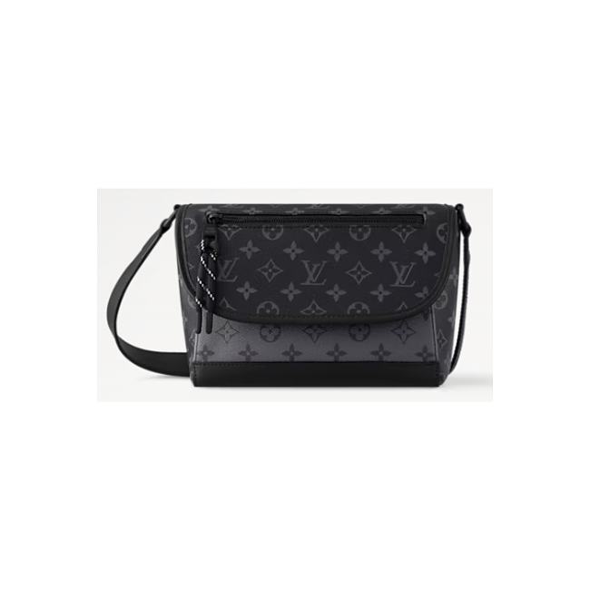 Louis Vuitton Pulse Messenger Monogram Eclipse M12681 26.6 x 17 x 11 cm - 1
