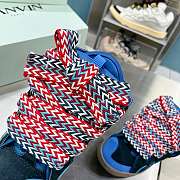 Lanvin Leather Curb Taurus Blue FMSKRK11_DALL_P2220 - 2