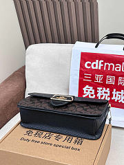 Coach Morgan Shoulder Bag In Colorblock Signature Canvas With Rivets CE563 10 1/2