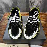 Balmain Unicorn Low-Top Black Yellow YM0VJ309KNET - 3
