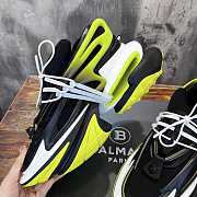 Balmain Unicorn Low-Top Black Yellow YM0VJ309KNET - 4