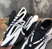 Balmain Unicorn Low-Top Black White AM1VJ309KNOC / AN0VF724KNOC / BM1VJ309KNOC - 3