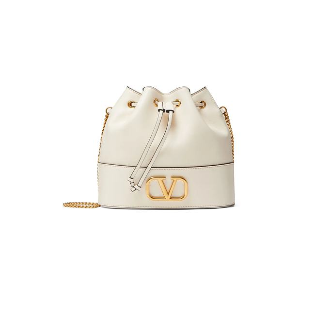 Valentino Garavani mini sac en cuir à bride en chaîne Taille unique 16583368 20x17x8.5cm - 1