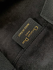 Dior Medium Dior Toujours Bag Black Flat Macrocannage Calfskin Black M2821OCUQ_M900 11 x 8.5 x 6.5 inches - 5