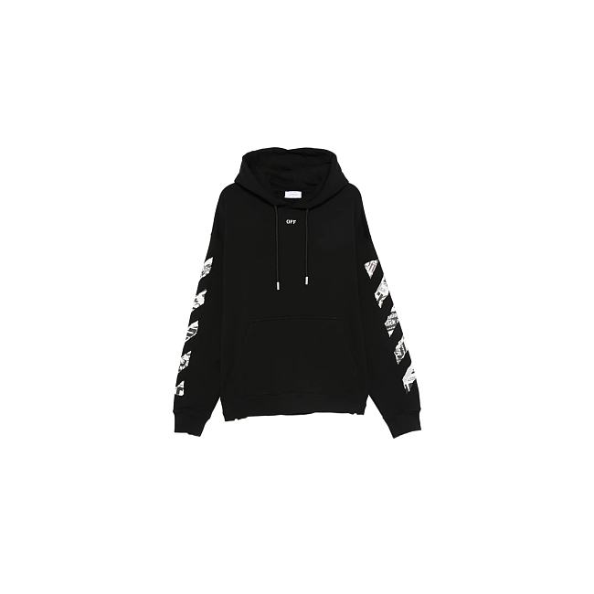 Off-White hoodie à motif Arrows Black 32191363 - 1