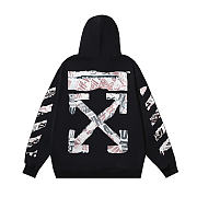 Off-White hoodie à motif Arrows Black 32191363 - 6