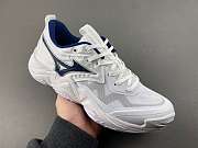 Mizuno Wave Momentum Elite 'White Navy' V1GA251255 - 5