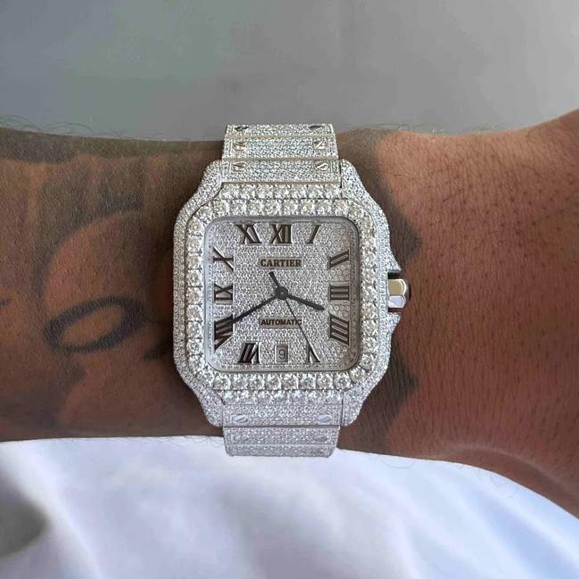 Diamond Cartier Santos 40mm - 1