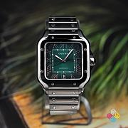 2025 Cartier Santos de Cartier Large Green Dial 40mm WSSA0062 - 1