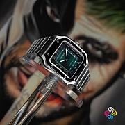 2025 Cartier Santos de Cartier Large Green Dial 40mm WSSA0062 - 5