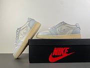 Air Jordan 1 Retro Low OG Rabbit Floral Swoosh IF4391-100 - 3