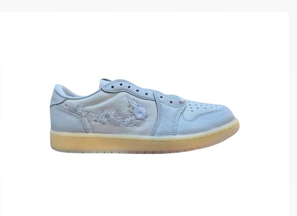 Air Jordan 1 Retro Low OG Rabbit Floral Swoosh IF4391-100 - 1