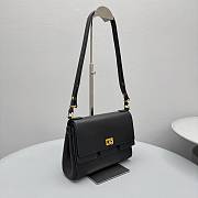 Balenciaga Underarm Shoulder Bag Black 23.5*18*7cm - 3