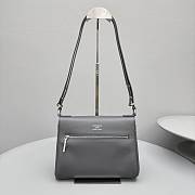 Balenciaga Underarm Shoulder Bag Grey 23.5*18*7cm - 3