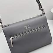 Balenciaga Underarm Shoulder Bag Grey 23.5*18*7cm - 6