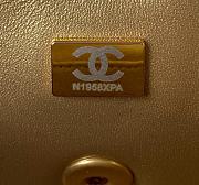 Chanel Mini Flap Bag Global Chain White Size 20 cm - 3