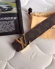 LV Line 40MM Reversible Belt Monogram Canvas - 3