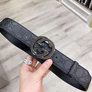 Belt with Interlocking G buckle - 5