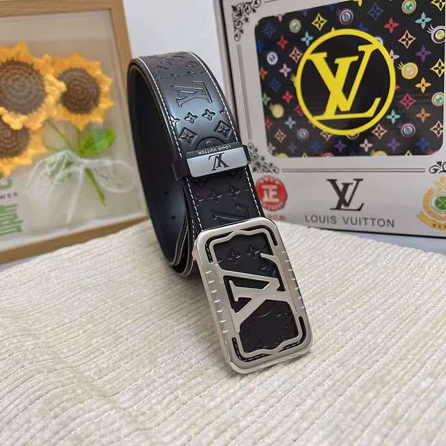 LV Belt Monogram Black - 1