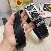 LV Belt Monogram Black - 6
