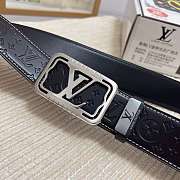 LV Belt Monogram Black - 3