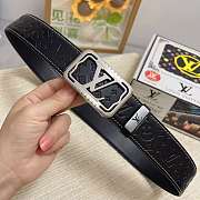 LV Belt Monogram Black - 4