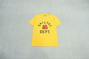 GALLERY DEPT t-shirt yellow - 1