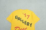 GALLERY DEPT t-shirt yellow - 2