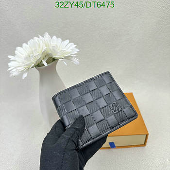 LV Damier Wallet Black