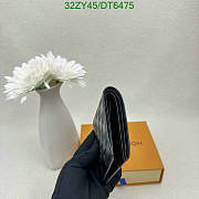 LV Damier Wallet Black - 5