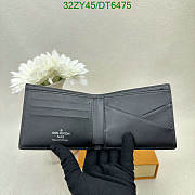 LV Damier Wallet Black - 4