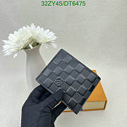 LV Damier Wallet Black - 3