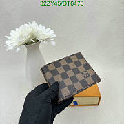 LV Damier Wallet Brown - 6