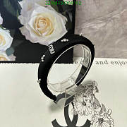 MIUMIU Designer headband DA9152 Black - 6