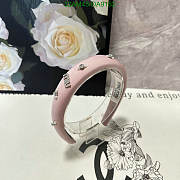 MIUMIU Designer headband DA9152 Pink - 5