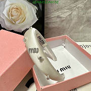 MIUMIU Designer headband DA9152 Ivory - 3