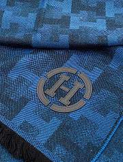 HERMES Scarf 20241015B1 Size 40x200cm Blue - 3