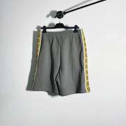 GG grey Cotton jersey shorts 203050198 - 5