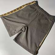 GG grey Cotton jersey shorts 203050198 - 3