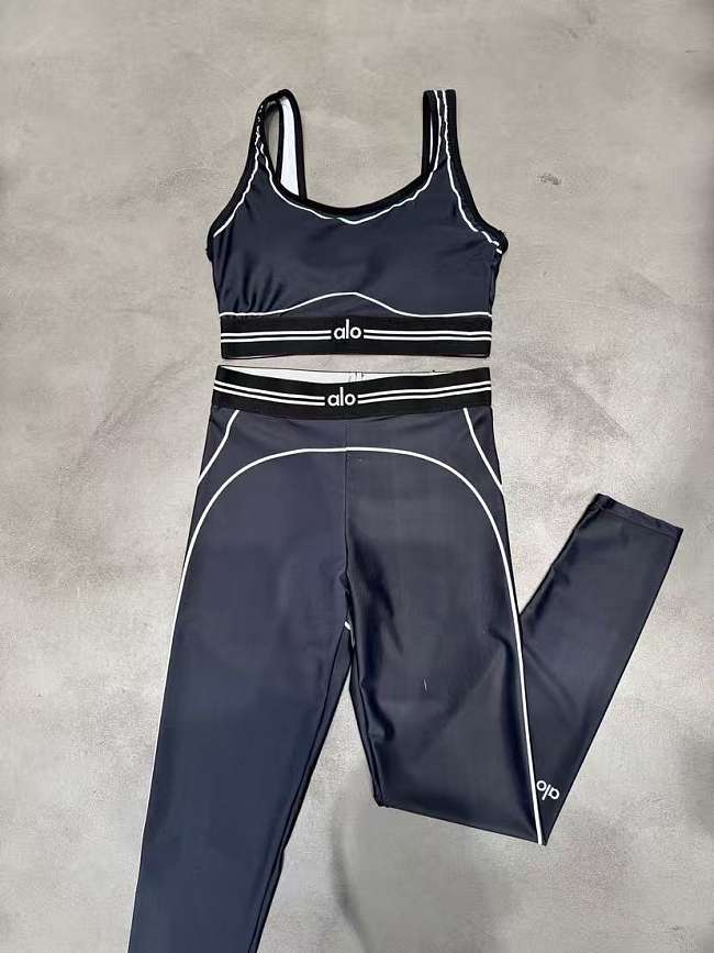 Alo gym set dark navy blue - 1