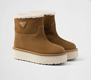 Prada Suede Booties Cinnamon (Women's) 1T729N_X0O_F0401_F_ZG50 - 3