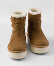 Prada Suede Booties Cinnamon (Women's) 1T729N_X0O_F0401_F_ZG50 - 2