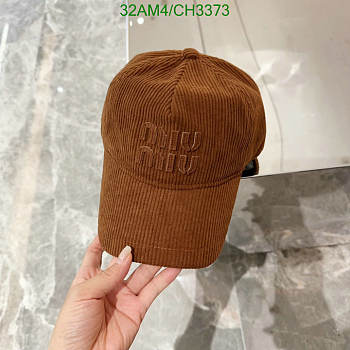 MiuMiu Fashion hat CH3373 brown