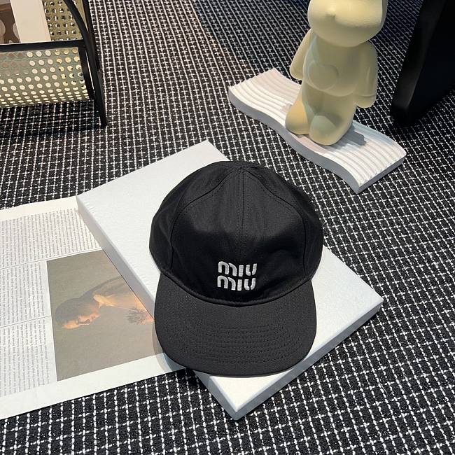 miumiu hat 14 black - 1