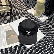 miumiu hat 14 black - 1