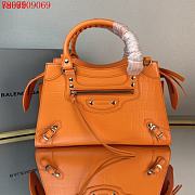 Balenciaga classic locomotive bag orange 33*13*20 - 1