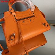 Balenciaga classic locomotive bag orange 33*13*20 - 3