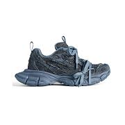 Balenciaga 3XL Sneaker in blue denim 734731WTSAX4000 - 1