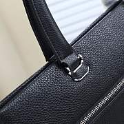 Versace Medusa Embossed Leather Briefcase 38*7/28 cm - 3